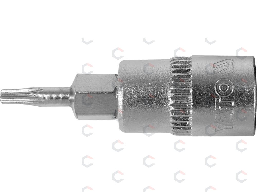 Antgalis įpresuotas į galvutę | 6.3 mm (1/4") | T-Star (Torx) T8 (YT-04301) 1 Antgalis įpresuotas į galvutę | 6.3 mm (1/4") | T-Star (Torx) T8 (YT-04301) 1
