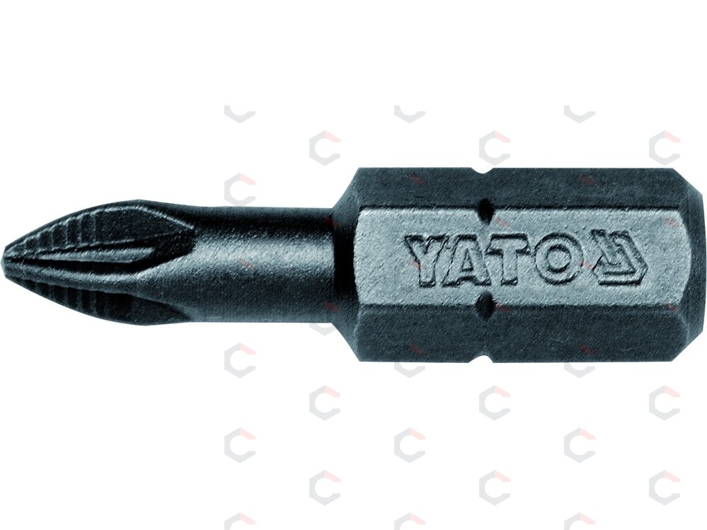 Antgalis kryžminis 1/4"x25MM, dydis PZ1, S2 50 vnt (YT-7810)