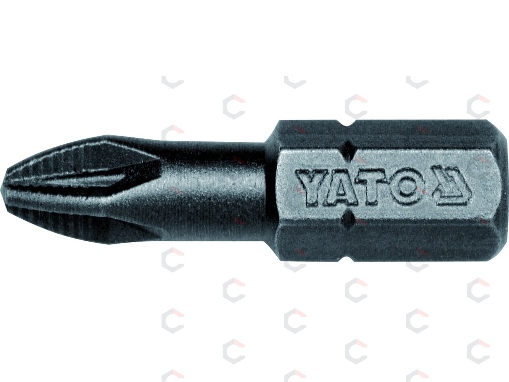 Antgalis kryžminis 1/4"x25MM, dydis PZ2, S2 50 vnt (YT-7811)
