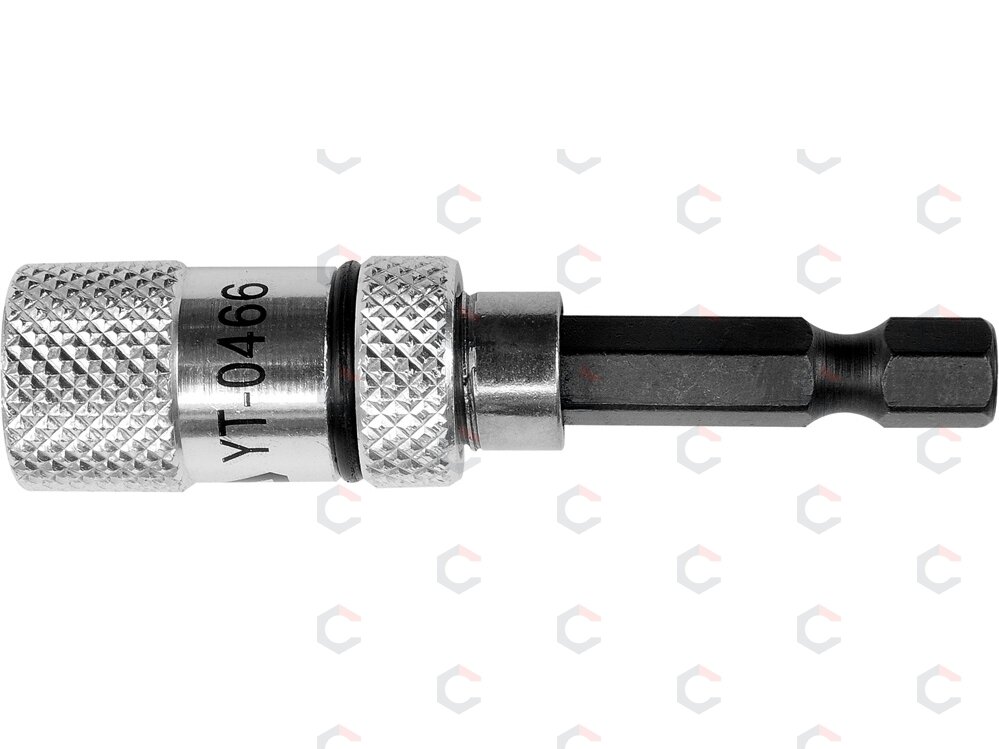 Antgalių laikiklis magnetinis reguliuоjamas (Ribotuvas) 1/4" 60 mm (YT-0466)