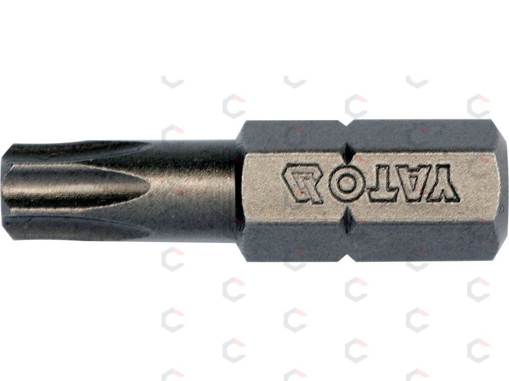 Antgalių rinkinys | 6.3 mm (1/4") | T-star (Torx) T27 | S2 | 10 vnt. (YT-78145) Antgalių rinkinys | 6.3 mm (1/4") | T-star (Torx) T27 | S2 | 10 vnt. (YT-78145)