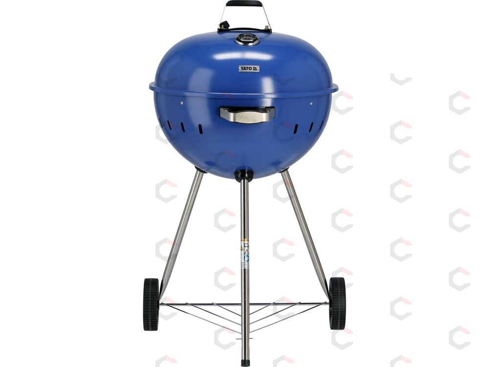 Apvali kepsninė / grilis | 54 cm | mėlynas (YG-20302) Apvali kepsninė / grilis | 54 cm | mėlynas (YG-20302)