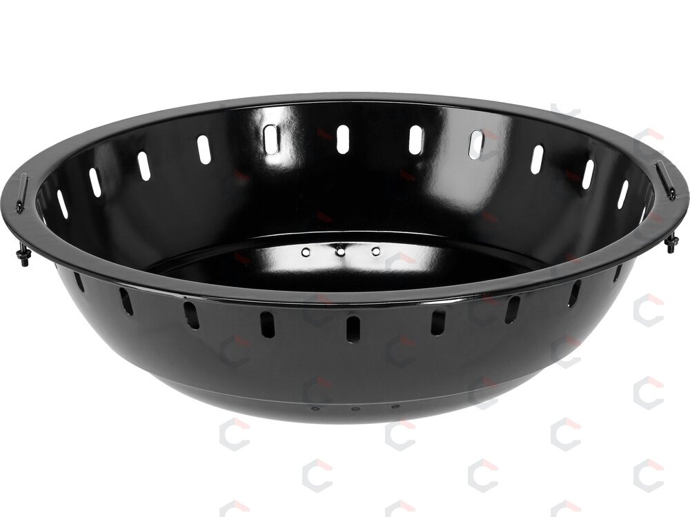 Apvali kepsninė / grilis | XXL grotelės 54 cm, raudona (YG-20304) 11
