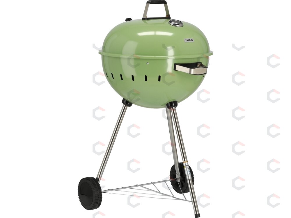 Apvali kepsninė / grilis | 54 cm | žalias (YG-20303) 2