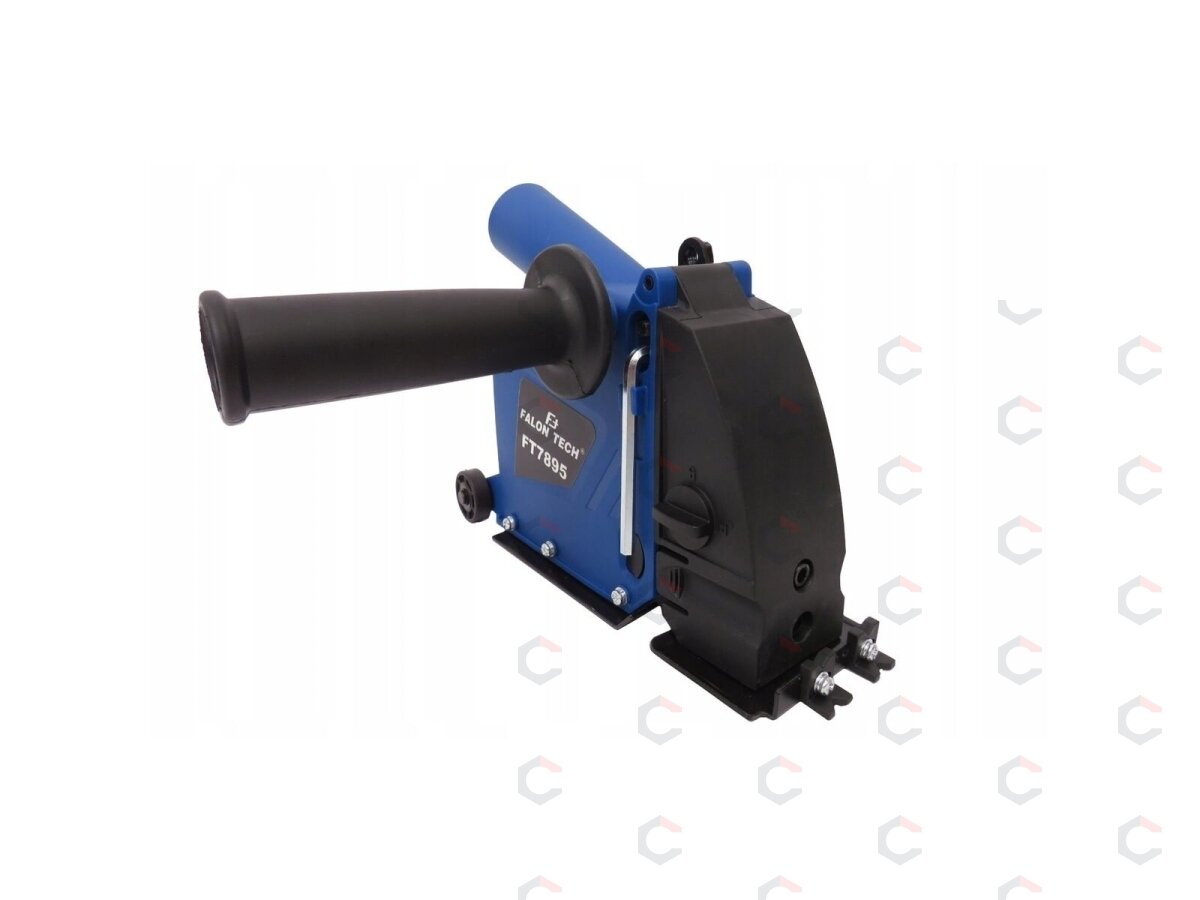 Apsauga nuo dulkių su ištraukimo anga | kampiniams šlifuokliams 115mm, 125mm. (SK7895) 5