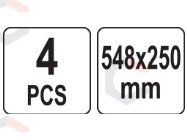 Apsauginė plėvelė smėliavimo spintai | 548 x 250 mm | 4 vnt. (YT-55849) 2 Apsauginė plėvelė smėliavimo spintai | 548 x 250 mm | 4 vnt. (YT-55849) 2
