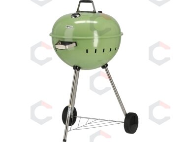 Apvali kepsninė / grilis | 54 cm | žalias (YG-20303) Apvali kepsninė / grilis | 54 cm | žalias (YG-20303)