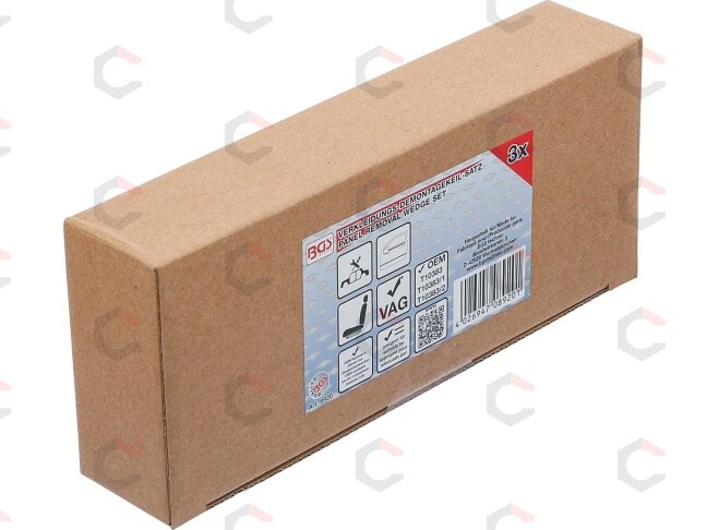 Apdailos ardymo rinkinys VW | 3 vnt. (8920) 3 Apdailos ardymo rinkinys VW | 3 vnt. (8920) 3