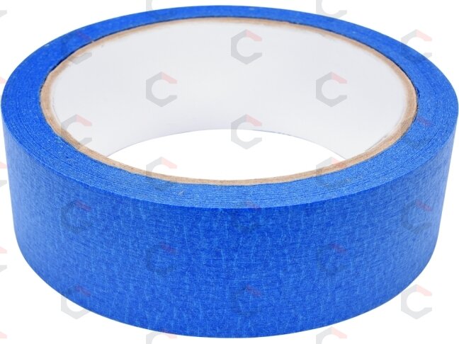 Apsauginė dažymo juosta mėlyna 50M/30MM (75123) Apsauginė dažymo juosta mėlyna 50M/30MM (75123)
