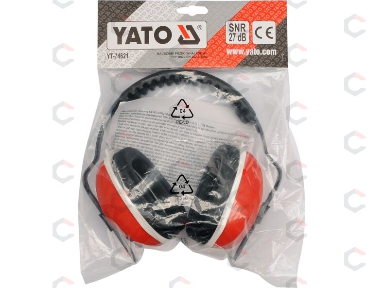 Apsauginės ausinės | 27 db (YT-74621) 3 Apsauginės ausinės | 27 db (YT-74621) 3