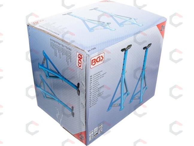 Ašių stovai | Keliamoji galia 3000 kg | eiga 335 - 500 mm | 2 vnt (71030) 2 Ašių stovai | Keliamoji galia 3000 kg | eiga 335 - 500 mm | 2 vnt (71030) 2