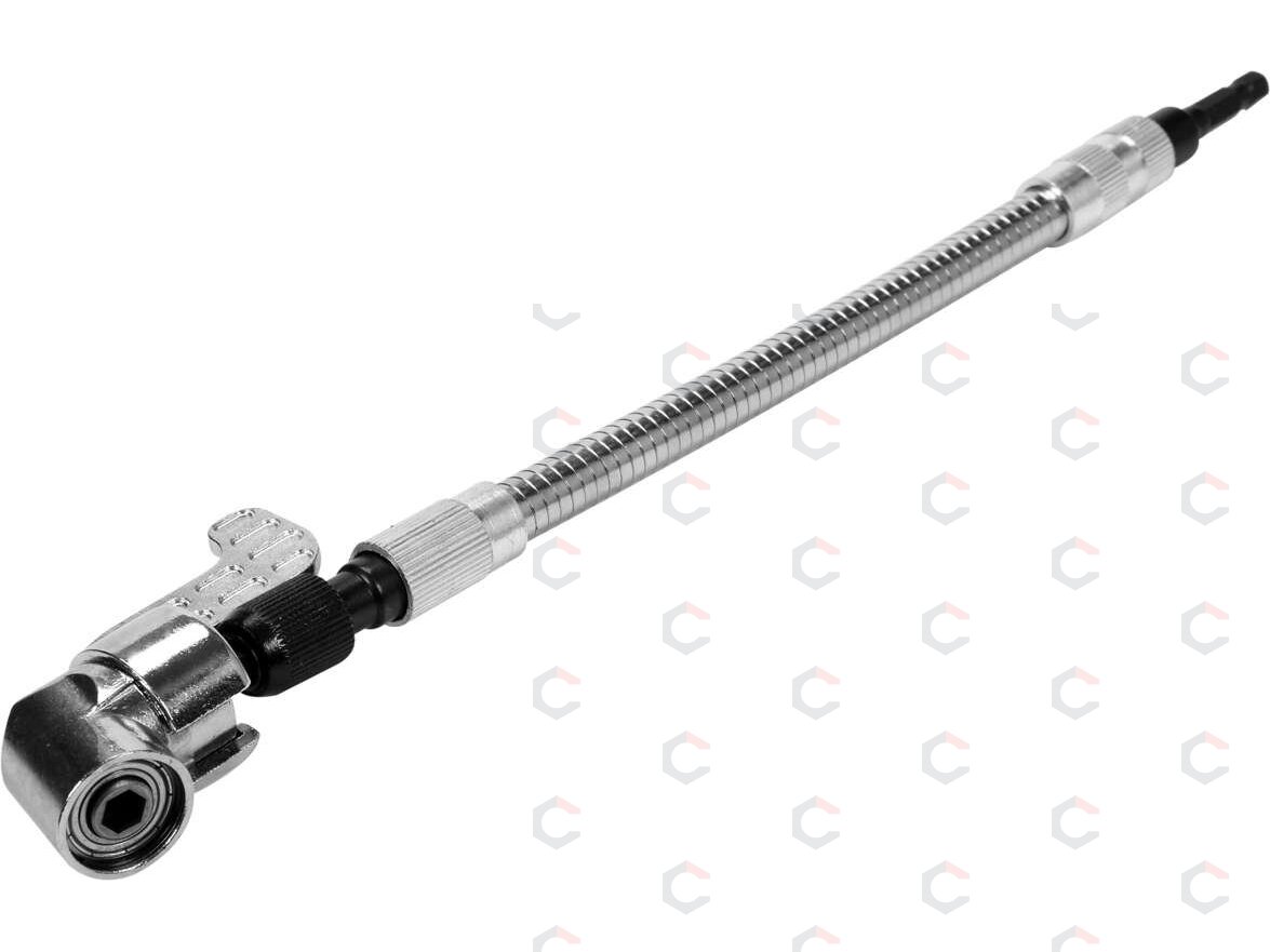 Atsuktuvas / adapteris kampinis lankstus | 6.3 mm (1/4") | 325 mm (YT-04636) Atsuktuvas / adapteris kampinis lankstus | 6.3 mm (1/4") | 325 mm (YT-04636)