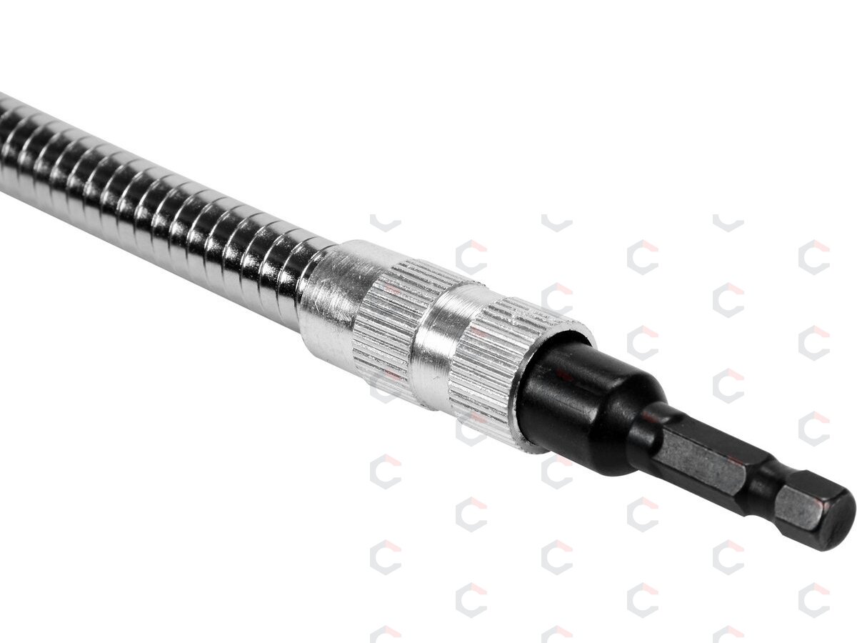 Atsuktuvas / adapteris kampinis lankstus | 6.3 mm (1/4") | 325 mm (YT-04636) 1 Atsuktuvas / adapteris kampinis lankstus | 6.3 mm (1/4") | 325 mm (YT-04636) 1