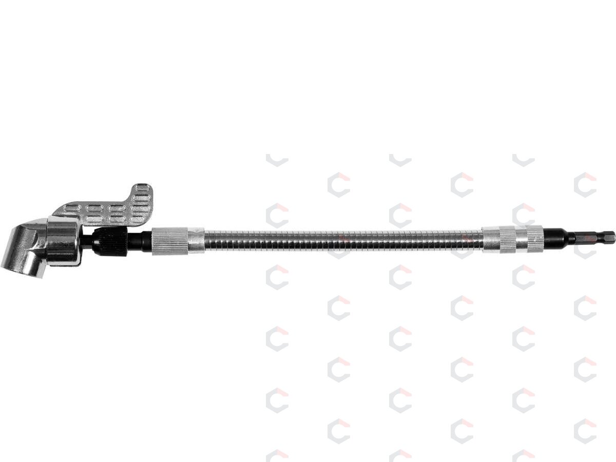 Atsuktuvas / adapteris kampinis lankstus | 6.3 mm (1/4") | 325 mm (YT-04636) 3 Atsuktuvas / adapteris kampinis lankstus | 6.3 mm (1/4") | 325 mm (YT-04636) 3
