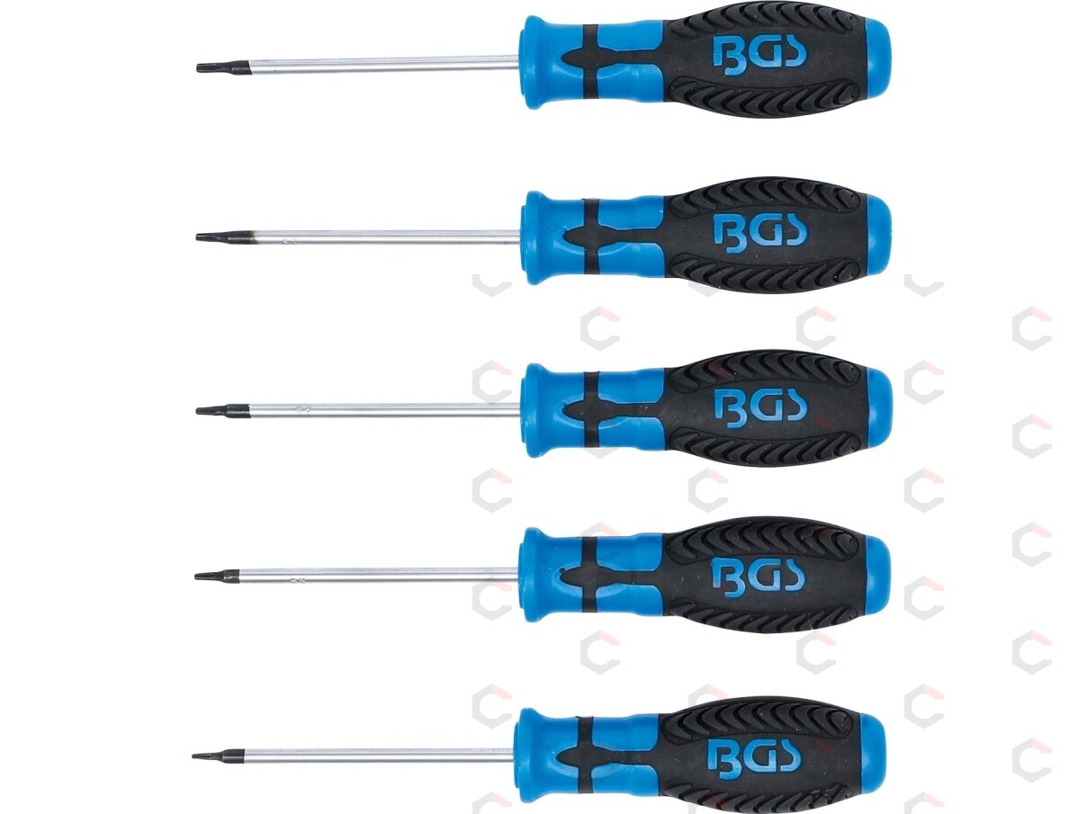 Atsuktuvų rinkinys | T-Star (Torx) | T6 - T10 | 5 vnt. (6828) 2
