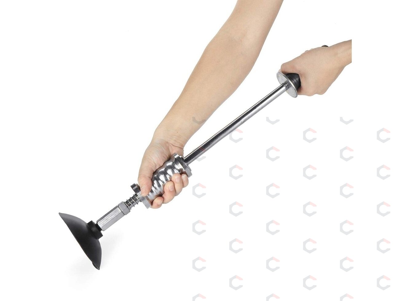 Atbulinis plaktukas kėbulo darbams | pado skersmuo 130 mm (DP60) 2 Atbulinis plaktukas kėbulo darbams | pado skersmuo 130 mm (DP60) 2