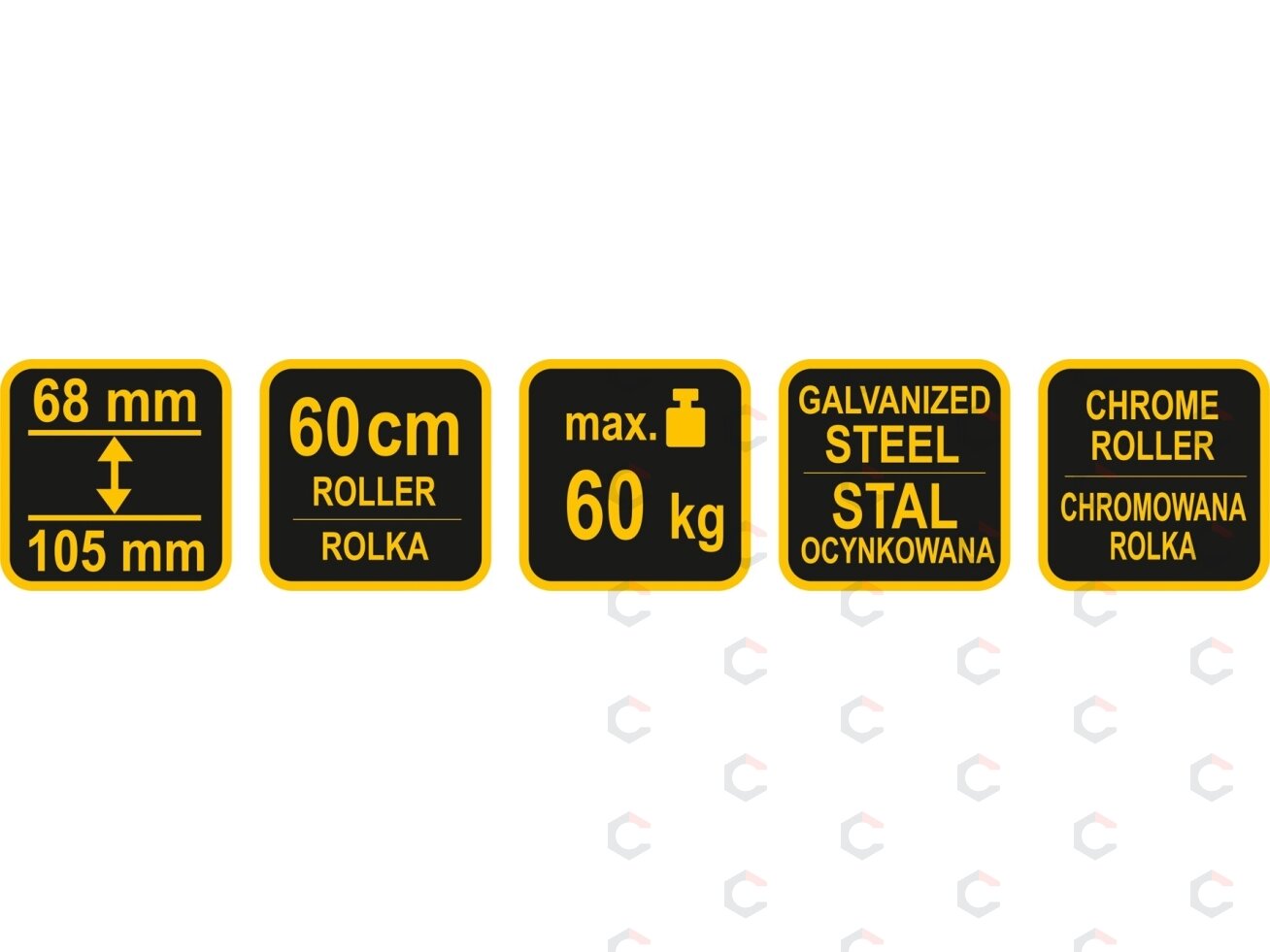 Atraminis / prilaikymo stovas su volu | reguliuojamas aukštis 68–105 cm | 60 kg (29410) 4 Atraminis / prilaikymo stovas su volu | reguliuojamas aukštis 68–105 cm | 60 kg (29410) 4