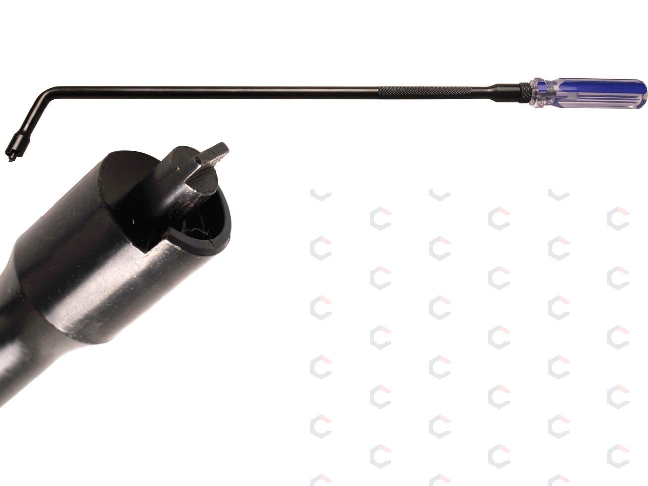 Atsuktuvas lenktas su rotacine rankena | 470 mm (4842) 4 Atsuktuvas lenktas su rotacine rankena | 470 mm (4842) 4