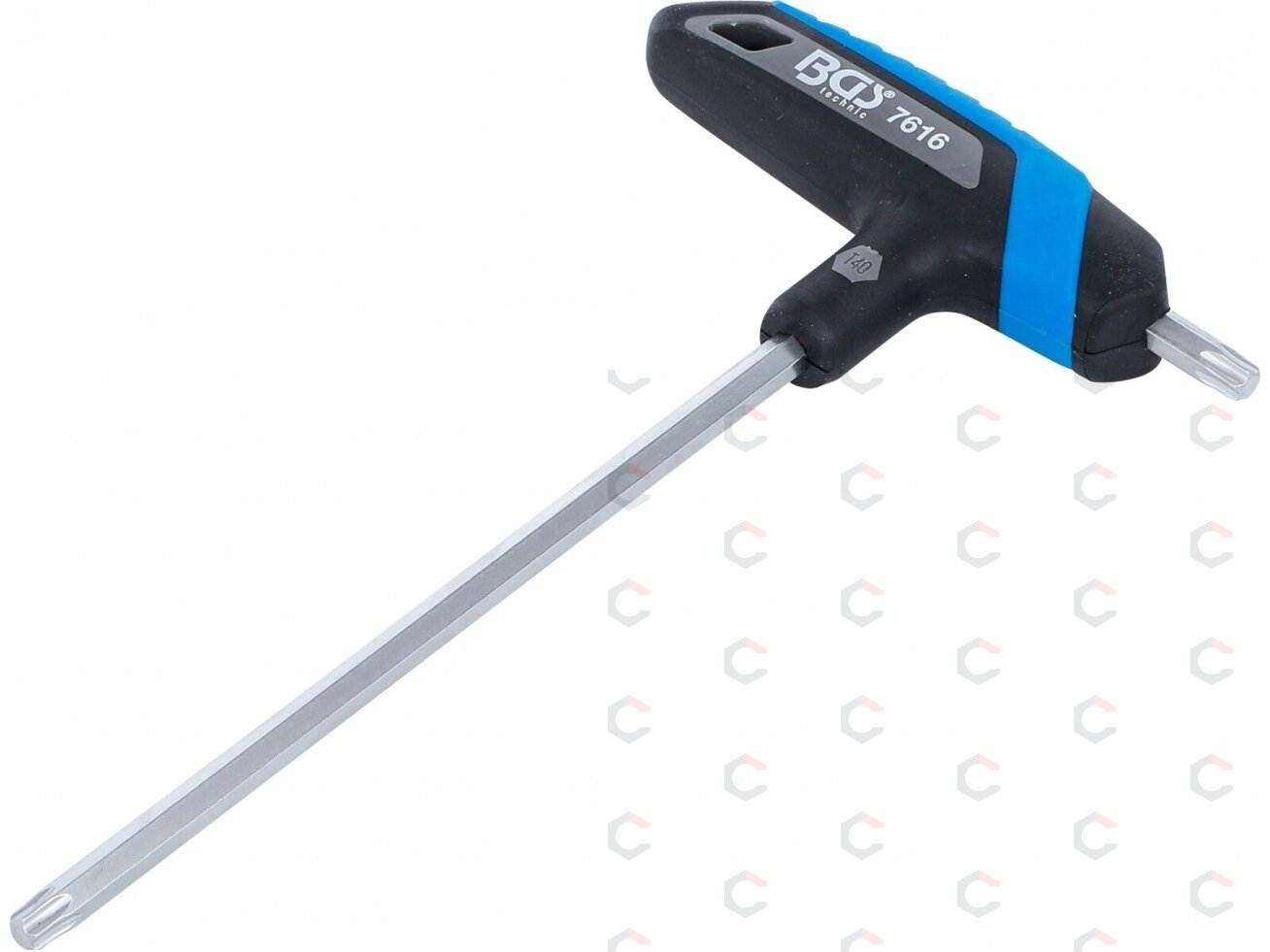 Atsuktuvas su T formos rankena | T-Star (Torx) | T40 (7616) Atsuktuvas su T formos rankena | T-Star (Torx) | T40 (7616)