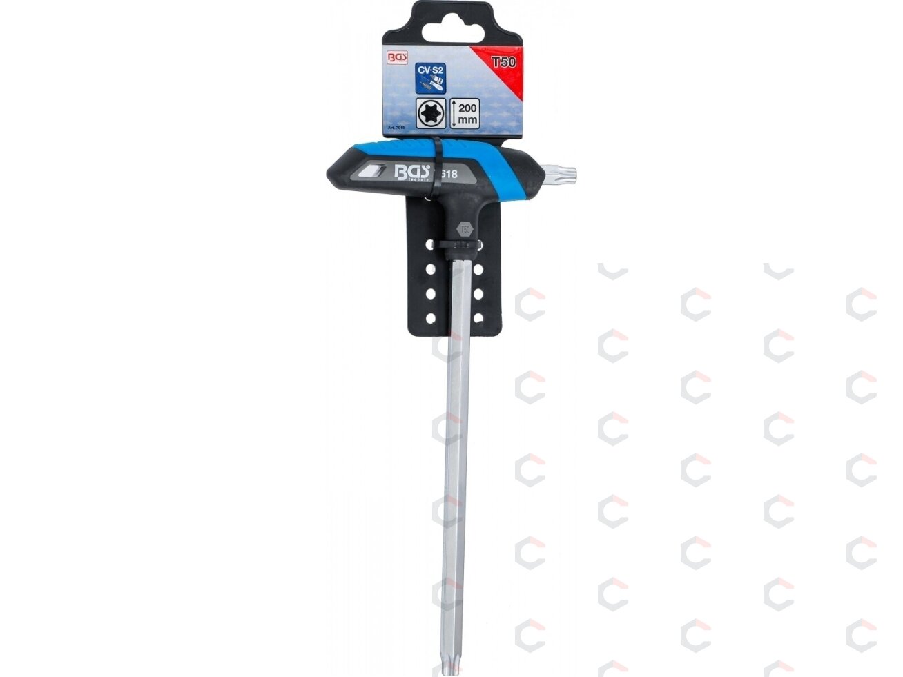Atsuktuvas su T formos rankena | T-Star (Torx) | T50 (7618) 3