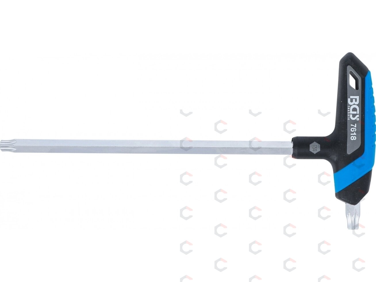 Atsuktuvas su T formos rankena | T-Star (Torx) | T50 (7618) Atsuktuvas su T formos rankena | T-Star (Torx) | T50 (7618)