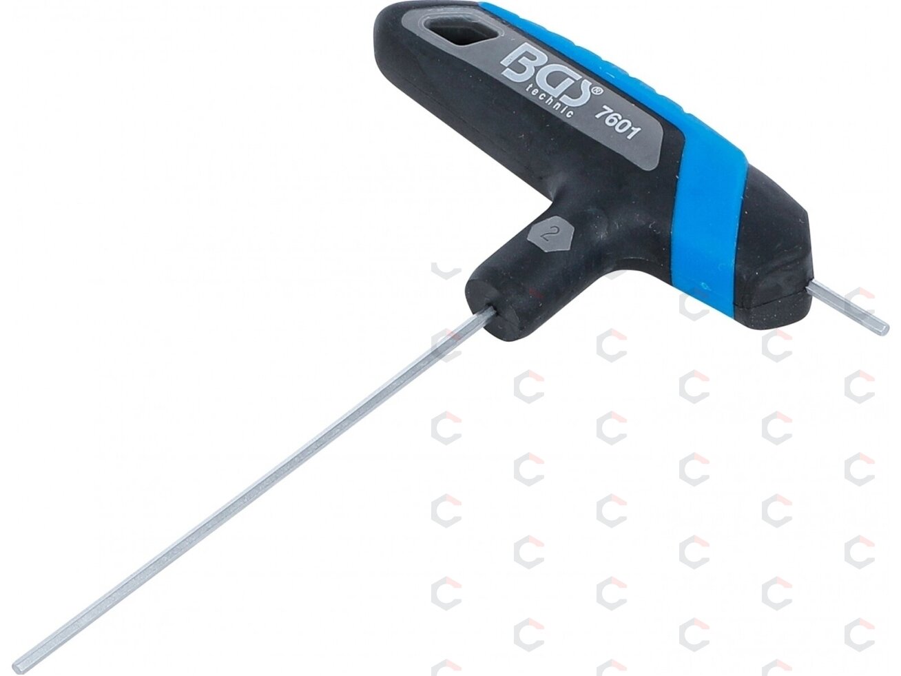 Atsuktuvas su T formos rankena | vidinis šešiakampis | 2 mm (7601) Atsuktuvas su T formos rankena | vidinis šešiakampis | 2 mm (7601)