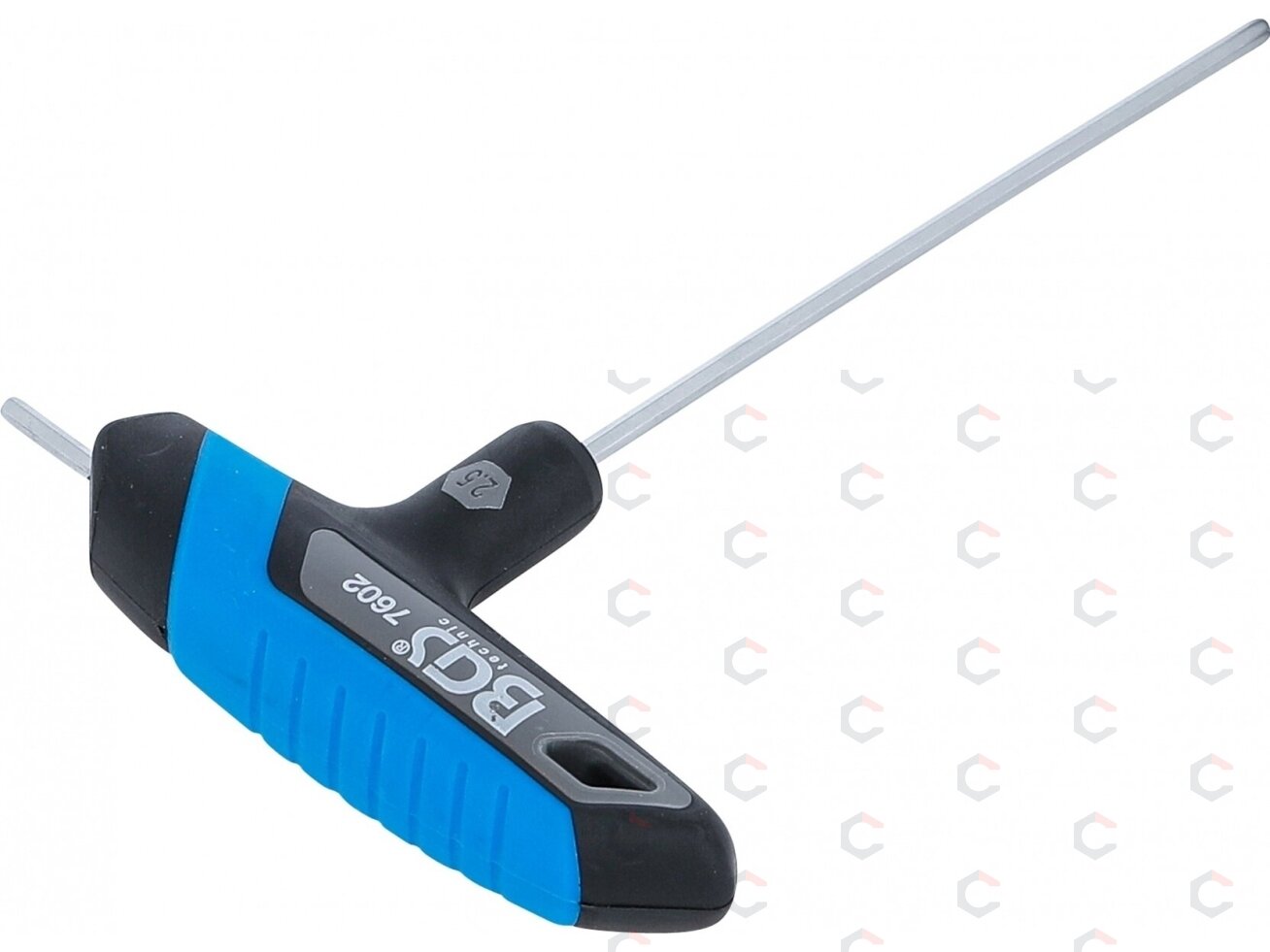 Atsuktuvas su T formos rankena | vidinis šešiakampis | 2.5 mm (7602) 1 Atsuktuvas su T formos rankena | vidinis šešiakampis | 2.5 mm (7602) 1