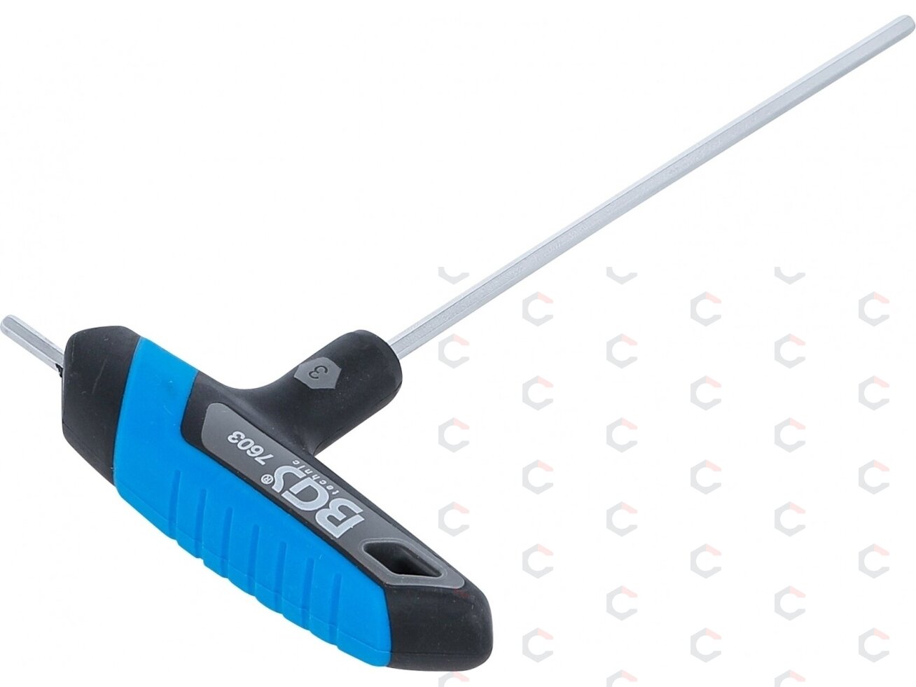 Atsuktuvas su T formos rankena | vidinis šešiakampis | 3 mm (7603) 1 Atsuktuvas su T formos rankena | vidinis šešiakampis | 3 mm (7603) 1