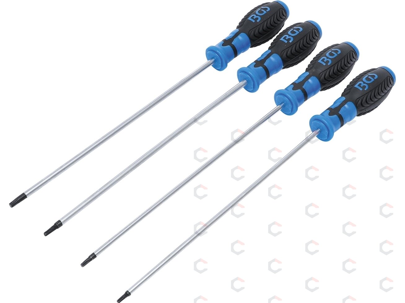 Atsuktuvų rinkinys | ilgas tipas | T-star (Torx) T15 - T30 | 4 vnt. (4943) Atsuktuvų rinkinys | ilgas tipas | T-star (Torx) T15 - T30 | 4 vnt. (4943)
