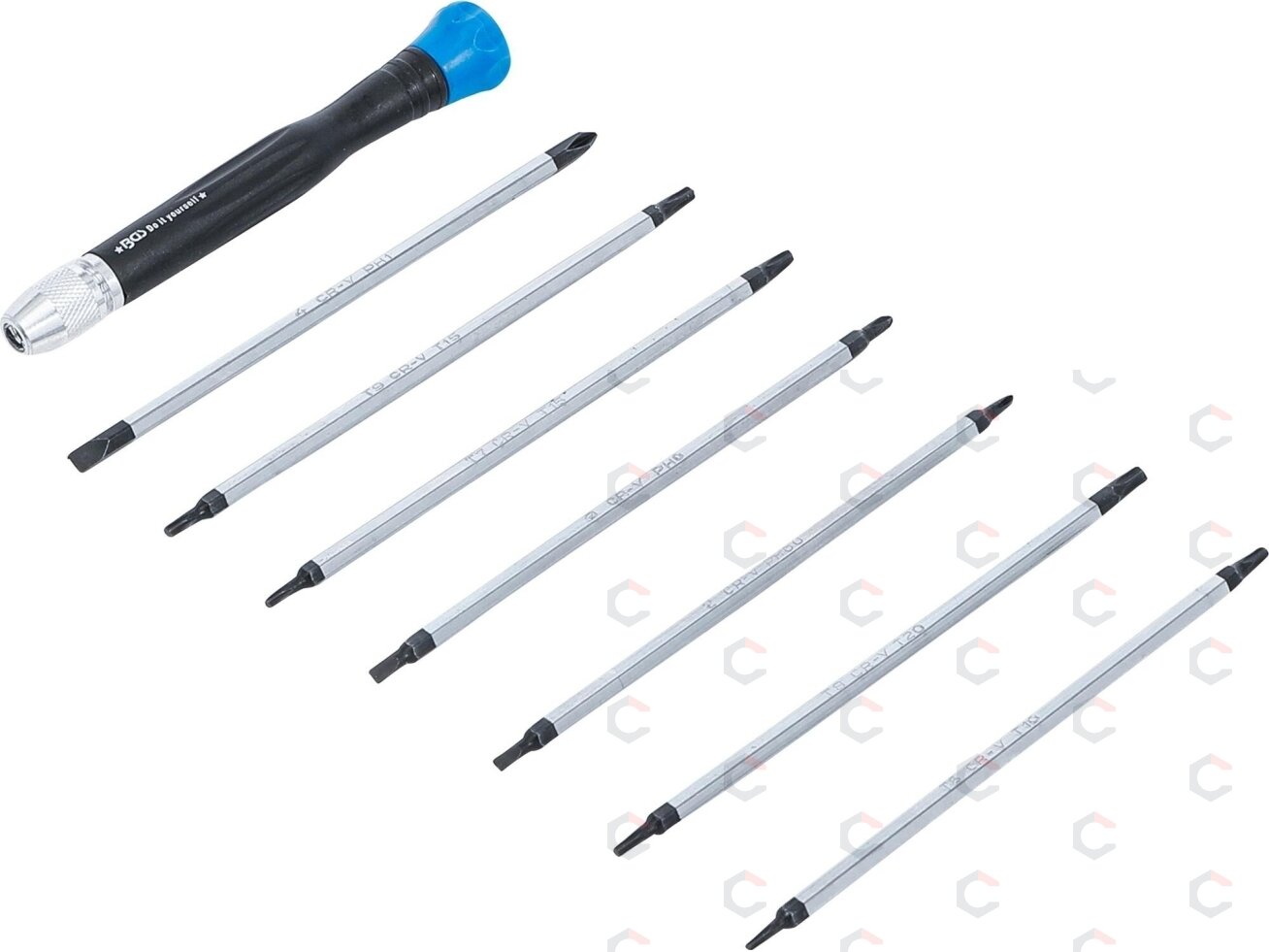 Atsuktuvų rinkinys | T-Star (Torx) / PH / SL | 8 vnt. (797) Atsuktuvų rinkinys | T-Star (Torx) / PH / SL | 8 vnt. (797)