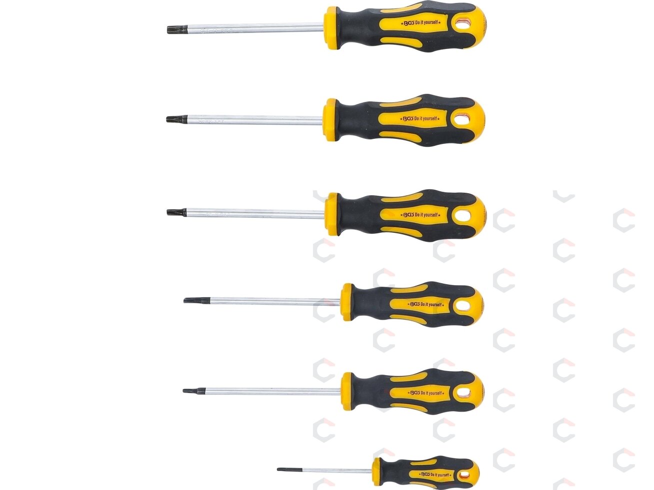Atsuktuvų rinkinys | T-Star (Torx) T10-T30 | 6 vnt. (35826) 1