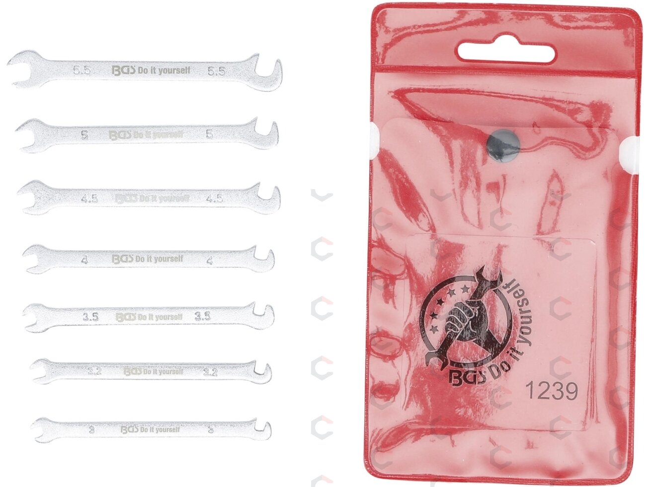 Atvirų raktų rinkinys mažais numeriais rinkinys | mini versija | 3-5,5 mm | 7 vnt. (1239) 1 Atvirų raktų rinkinys mažais numeriais rinkinys | mini versija | 3-5,5 mm | 7 vnt. (1239) 1