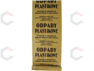 Atliekų maišelis plastikui | 60L / 15 vnt. (10000) 1 Atliekų maišelis plastikui | 60L / 15 vnt. (10000) 1