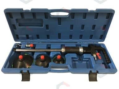 Atbulinis plaktukas kėbulo lyginimui vakuuminis | su Φ75,Φ100,Φ125mm padais (SK2047) Atbulinis plaktukas kėbulo lyginimui vakuuminis | su Φ75,Φ100,Φ125mm padais (SK2047)