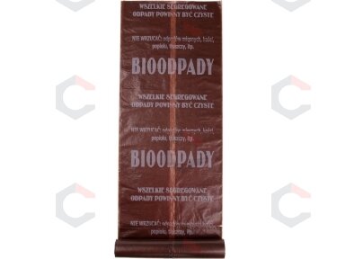 Atliekų maišelis BIO | 60L / 15 vnt. (10003)