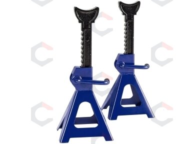 Atramų komplektas 3 t | su padais | 290-430 mm | 2 vnt. (JJ003) Atramų komplektas 3 t | su padais | 290-430 mm | 2 vnt. (JJ003)
