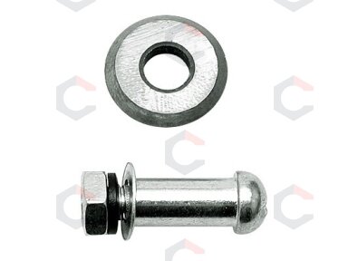 Atsarginis peiliukas su varžtu plytelių pjaustymo staklėms 22x6x2,0mm (03220) Atsarginis peiliukas su varžtu plytelių pjaustymo staklėms 22x6x2,0mm (03220)
