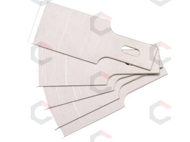 Atsarginių grandiklių ašmenų rinkinys | 0,6 x 16 mm | 5 vnt. (364-16) Atsarginių grandiklių ašmenų rinkinys | 0,6 x 16 mm | 5 vnt. (364-16)