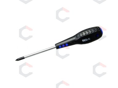 Atsuktuvas kryžminis Cr-V, PZ #1x80 mm (7936) Atsuktuvas kryžminis Cr-V, PZ #1x80 mm (7936)