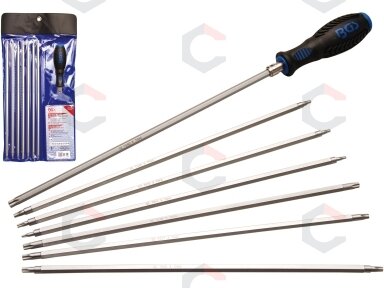 TORX ir TORX Plus atsuktuvų rinkinys | T10–T40 | 8 vnt. (2325)