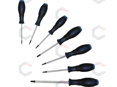 Atsuktuvų rinkinys | T-Star (Torx) | T10–T40 | 7 vnt. (7846)