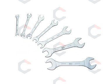 Atvirų raktų rinkinys | labai ploni / 3 mm | 6 - 23 mm | 7 vnt. (9019) Atvirų raktų rinkinys | labai ploni / 3 mm | 6 - 23 mm | 7 vnt. (9019)