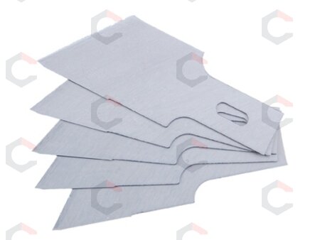 Atsarginių grandiklių ašmenų rinkinys, skirtas BGS 364 | 0,6 x 16 mm x 53° | 5 vnt. (364-16x53) Atsarginių grandiklių ašmenų rinkinys, skirtas BGS 364 | 0,6 x 16 mm x 53° | 5 vnt. (364-16x53)
