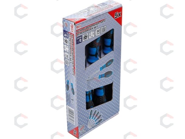 Atsuktuvų rinkinys | T-Star su skyle (Torx) | T6 - T10 | 5 vnt. (6826) 1