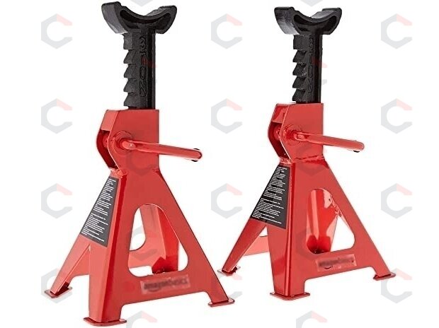 Atramų komplektas 2.5 t | su padais | 300-420 mm | 2 vnt. (JS3T) 7 Atramų komplektas 2.5 t | su padais | 300-420 mm | 2 vnt. (JS3T) 7