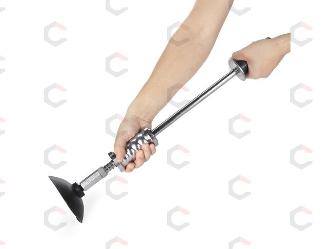 Atbulinis plaktukas kėbulo darbams | pado skersmuo 130 mm (DP60) 2 Atbulinis plaktukas kėbulo darbams | pado skersmuo 130 mm (DP60) 2