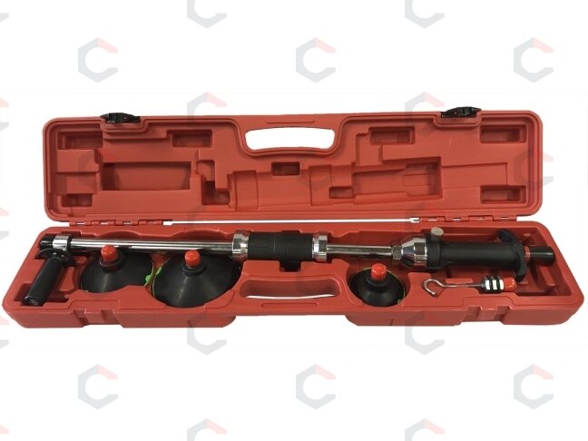 Atbulinis plaktukas kėbulo lyginimui vakuuminis | be kompresoriaus | su Φ75,Φ100,Φ125 mm padais (SK2048) 1
