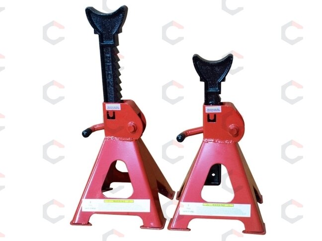Atramų komplektas 1.5 t | su padais | 280-420 mm | 2 vnt. (JS2T) 1 Atramų komplektas 1.5 t | su padais | 280-420 mm | 2 vnt. (JS2T) 1