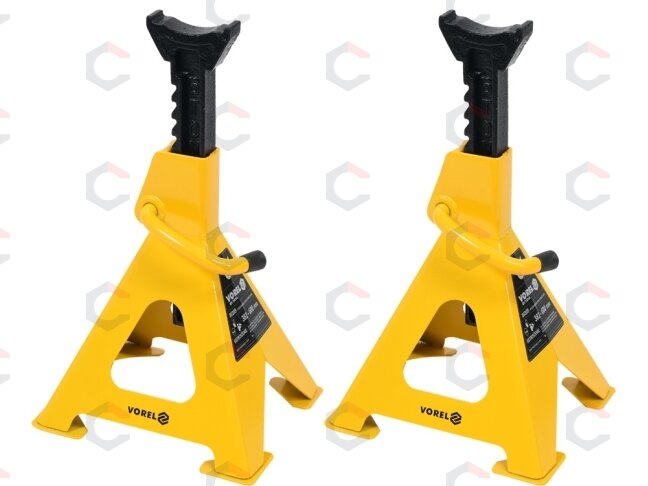 Atramų komplektas | 382- 600 mm / 6T | 2 vnt. (80309) 1 Atramų komplektas | 382- 600 mm / 6T | 2 vnt. (80309) 1