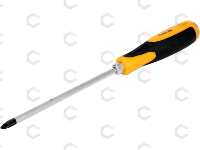 Atsuktuvas kalamas | šešiakampis | Kryžminis PH2 X 150 mm (62173) 1 Atsuktuvas kalamas | šešiakampis | Kryžminis PH2 X 150 mm (62173) 1